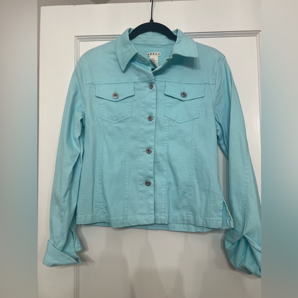 Five diamonds turquoise jacket size medium